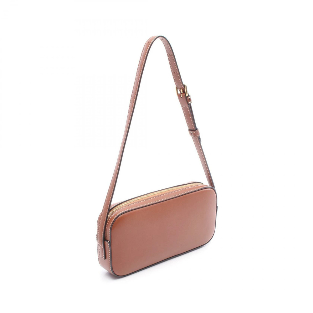 Celine Cuir Triomphe Camera Bag Shoulder Leather Brown - Picture 2 of 4